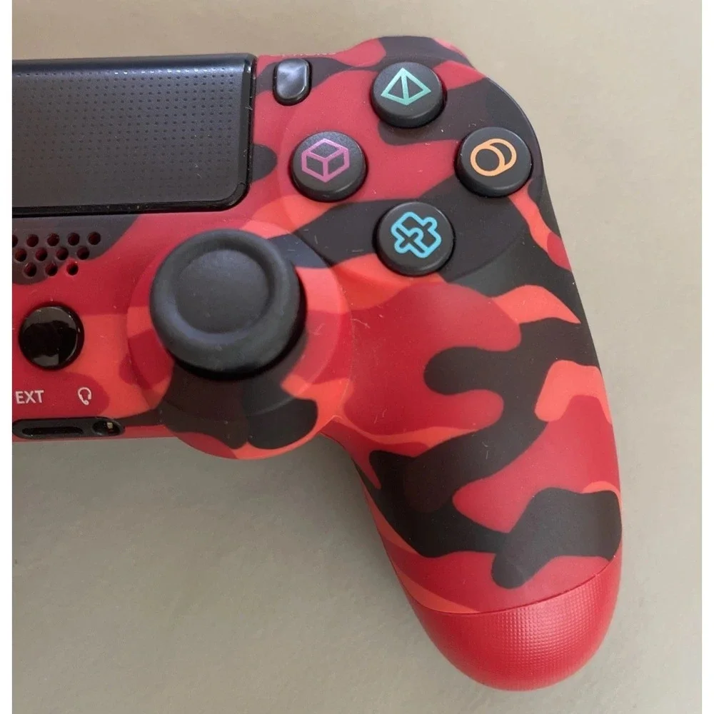 Sony PlayStation 4 PS4 Dualshock Controller Red Camouflage 